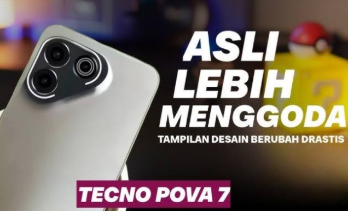 Tecno Pova 7 Ultra, Ponsel Mid-Range dengan Spesifikasi Gahar dan Desain Futuristik
