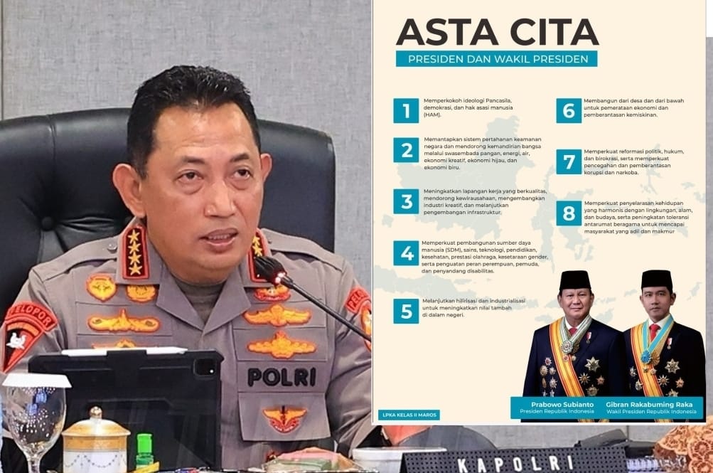 Kapolri Siap Kawal Asta Cita Prabowo- Gibran, Berikut Ini Butir Asta Cita yang Perlu Anda Ketahui 