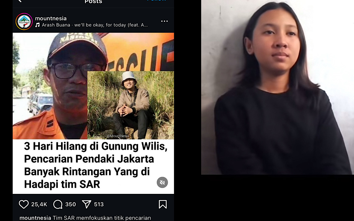 Pendaki Hilang Lagi, Kali Ini di Gunung Wilis, 2 Minggu 4 Orang Masuk Mountnesia 