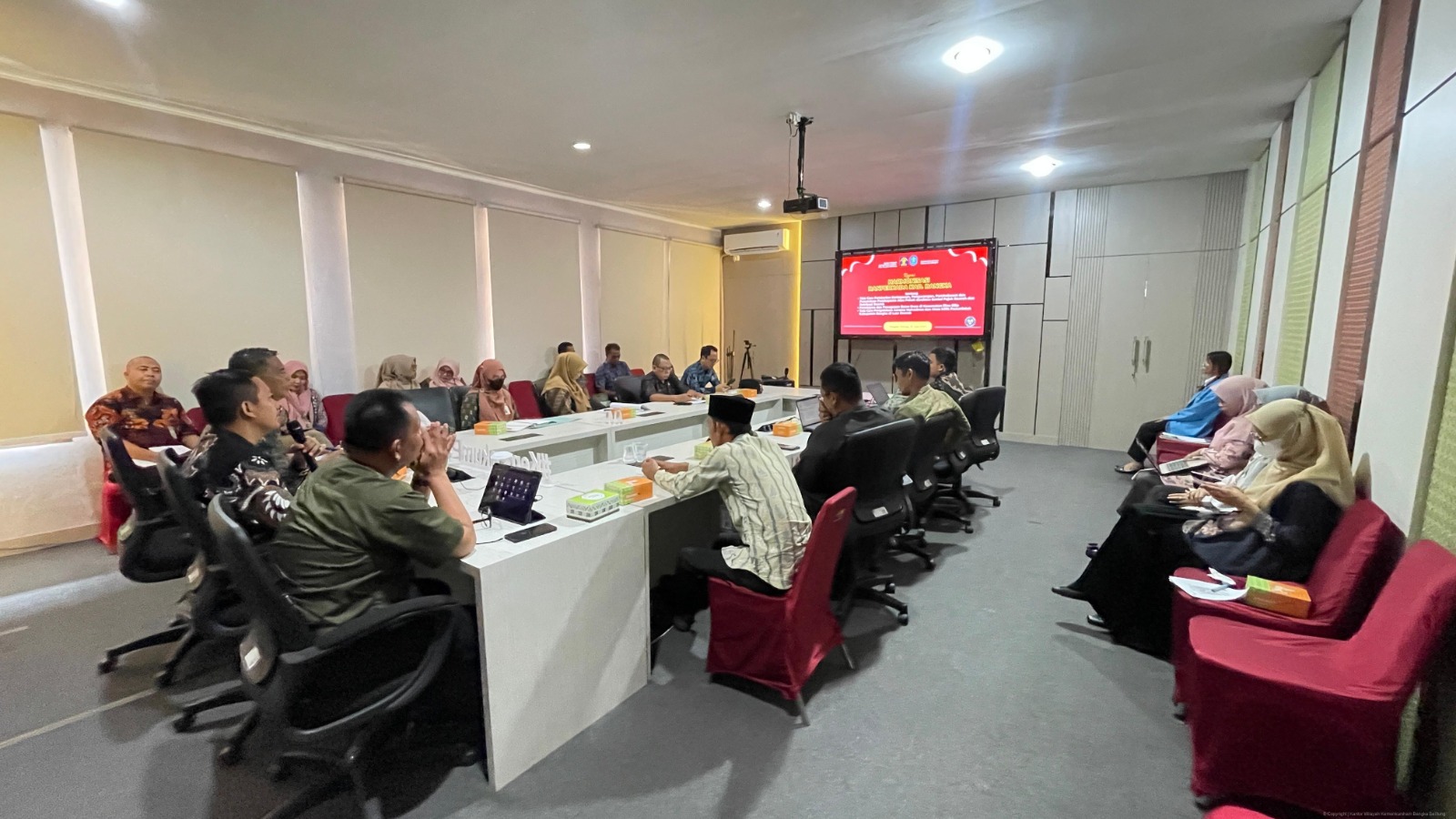 Rapat Harmonisasi Ranperkada Pemerintah Kabupaten Bangka, Kemenkum Babel Bahas Tiga Regulasi Penting