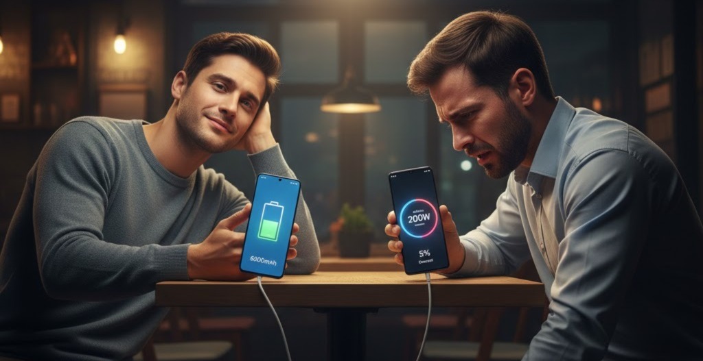 Baterai 6.000 mAh vs 5.000 mAh dengan Fast Charging 200W, Mana yang Lebih Tahan Seharian Tanpa Colok