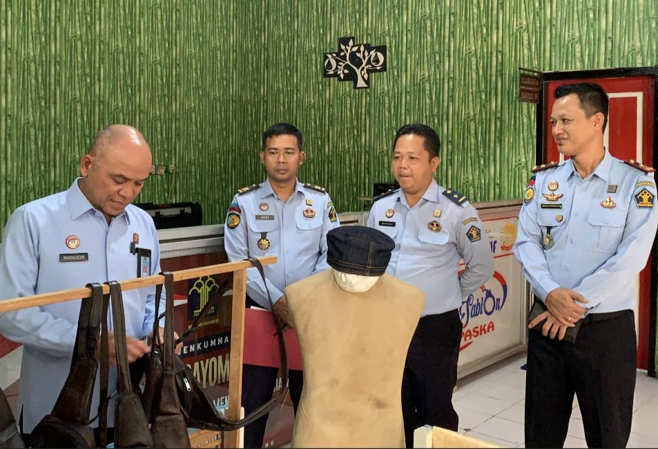Irwil V Inspektorat Jenderal Kemenkumham Kunjungi Lapas Kayuagung