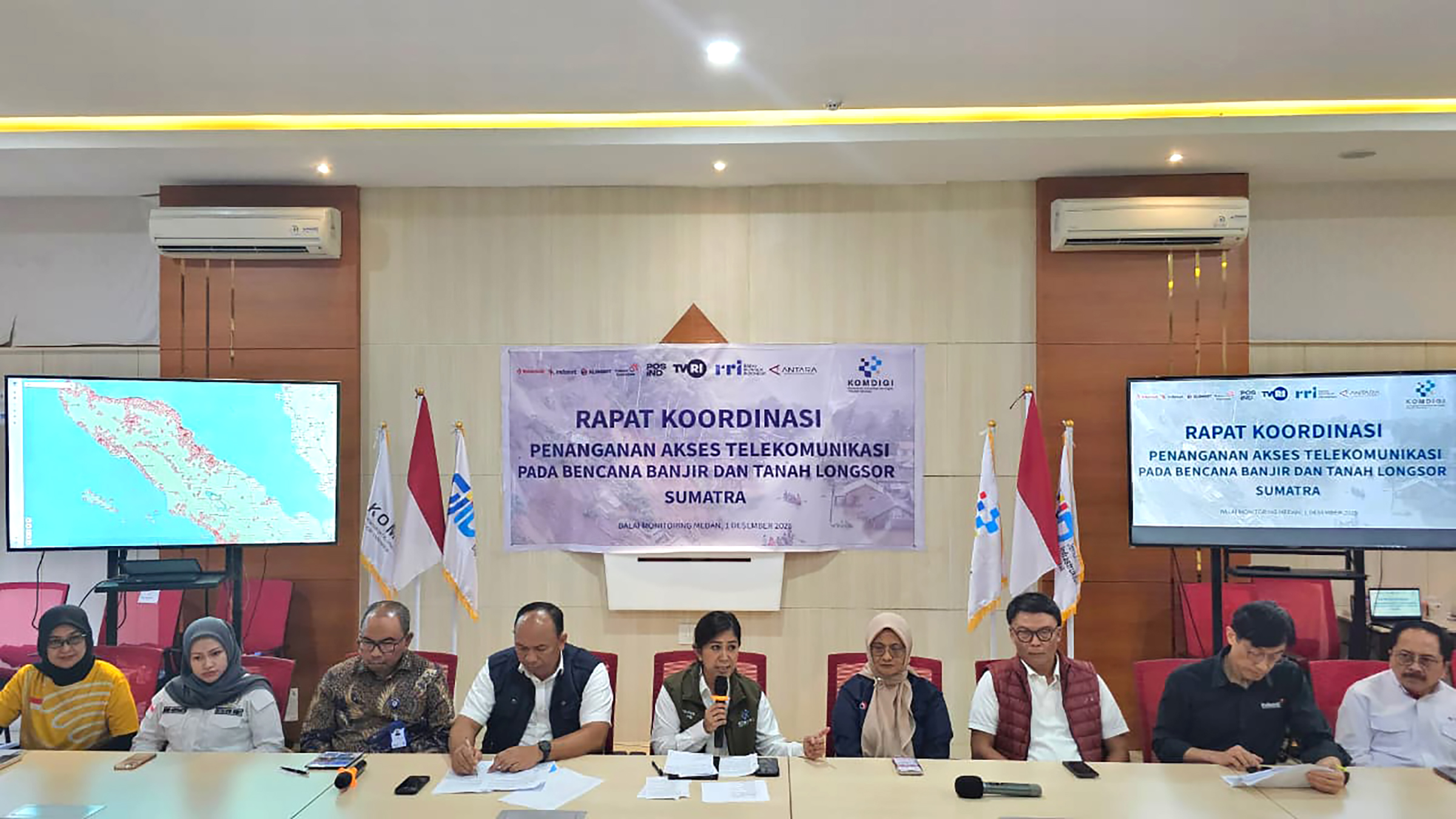 Telkomsel dan Kemkomdigi Pastikan Upaya Maksimal Pemulihan Layanan Telekomunikasi di Wilayah Terdampak Bencana