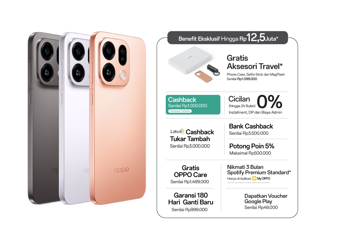 Spesifikasi OPPO Find X9s Terbaru 2026: Hadirkan Kombinasi Perfoma Tinggi, Desain Premium dan Kamera Kualitas 