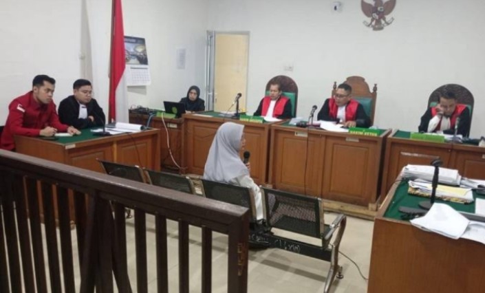 Selain Pidana 2 Tahun Penjara, Terdakwa Korupsi BPPD PMI Muara Enim Terancam Dimiskinkan Negara