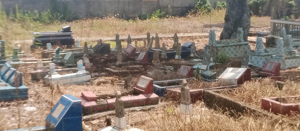 Ternyata, Bukan Sekali Dua Kali Aksi Biadab Maling Besi Nisan, di TPU Lain di Palembang Gimana?