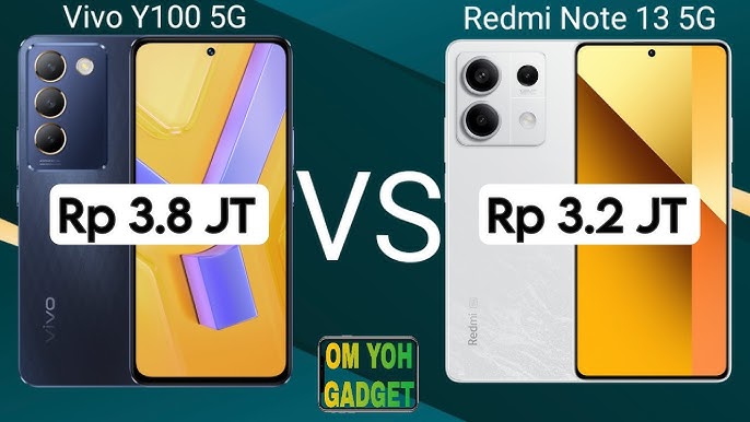 Mending Mana? Realme 13 VS Vivo Y100 4G, HP Murah Harga Rp3 Jutaan