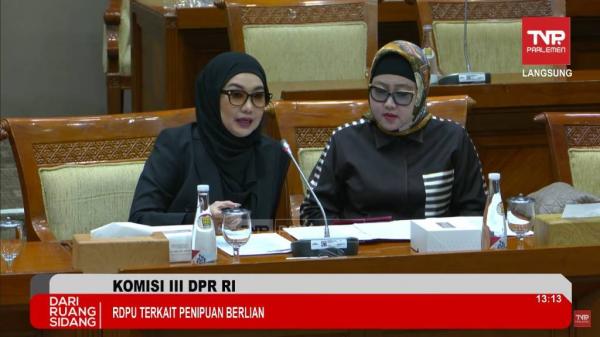 Buntut Kasus Dugaan Penipuan Berlian Rp 150 Miliar, Reza Artamevia Ngadu ke Komisi III DPR RI