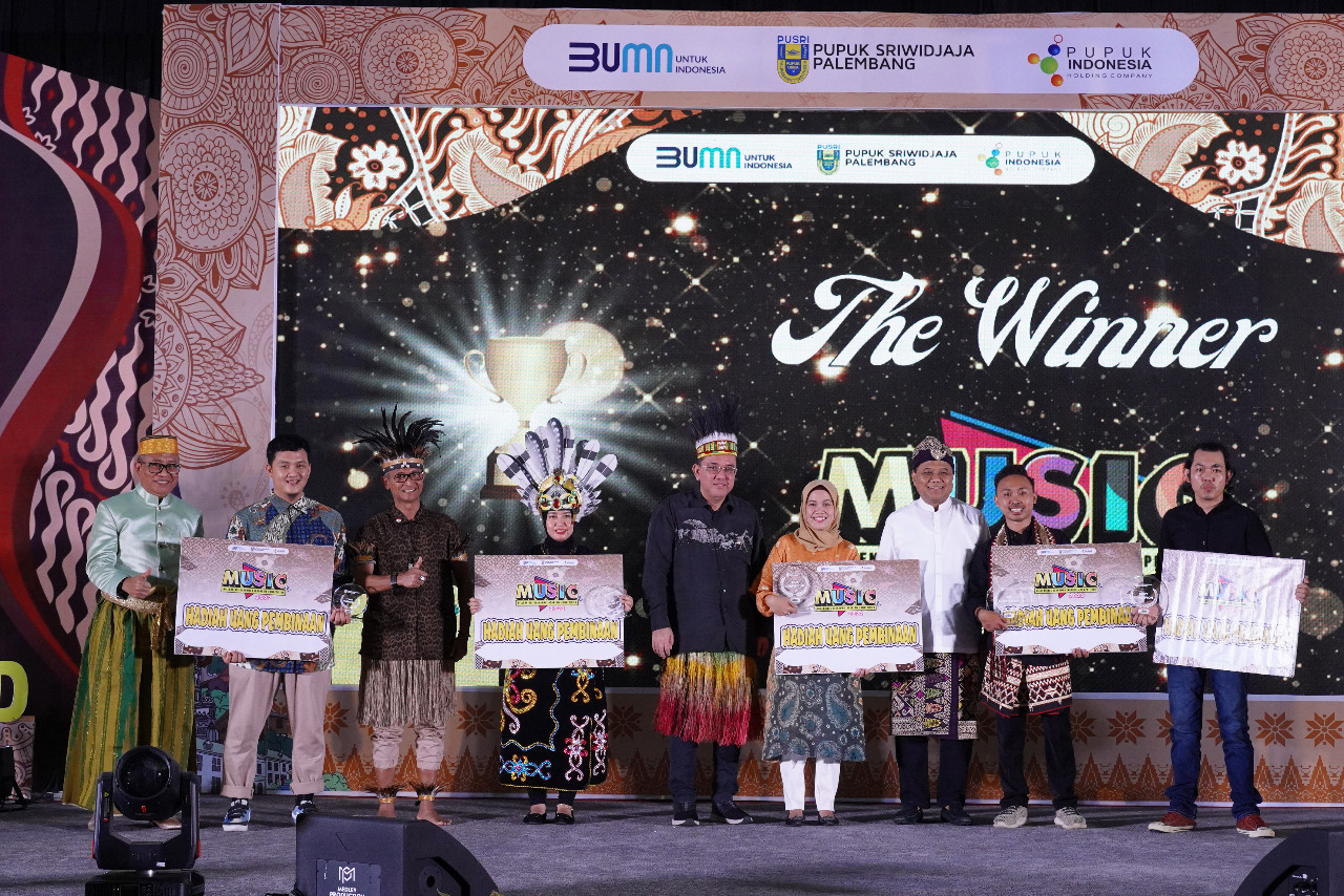 Selamat! Pemenang Musik Pusri Palembang 2022