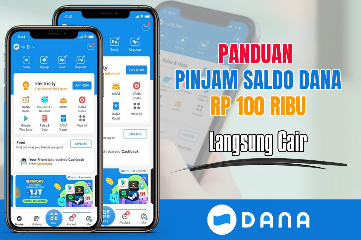 Langsung Cair! Panduan Pinjam Saldo DANA Rp100.000 Tanpa Syarat Rumit