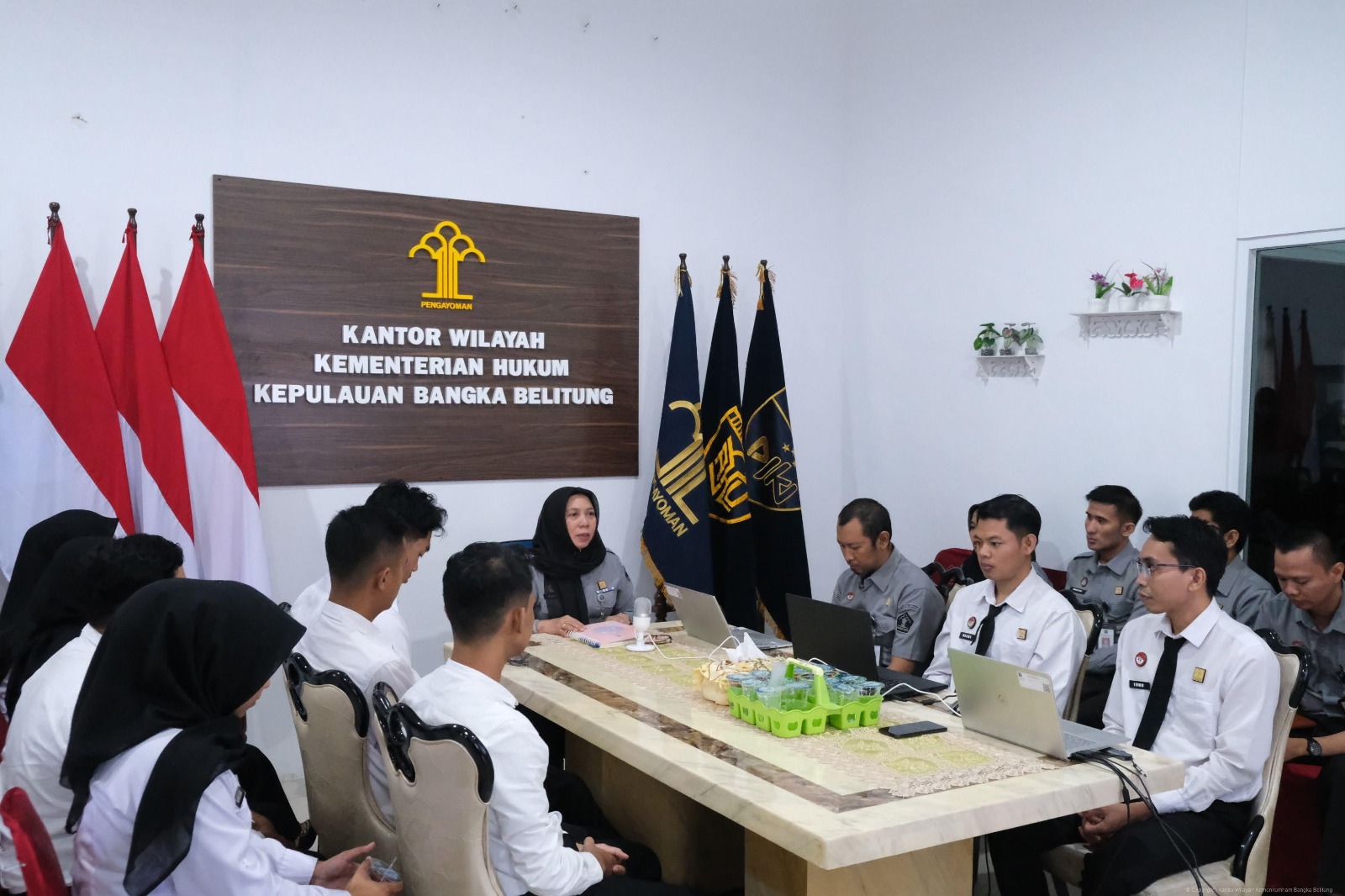 Kemenkum Babel Dukung WFA, Evaluasi Dilakukan untuk Jaga Produktivitas ASN