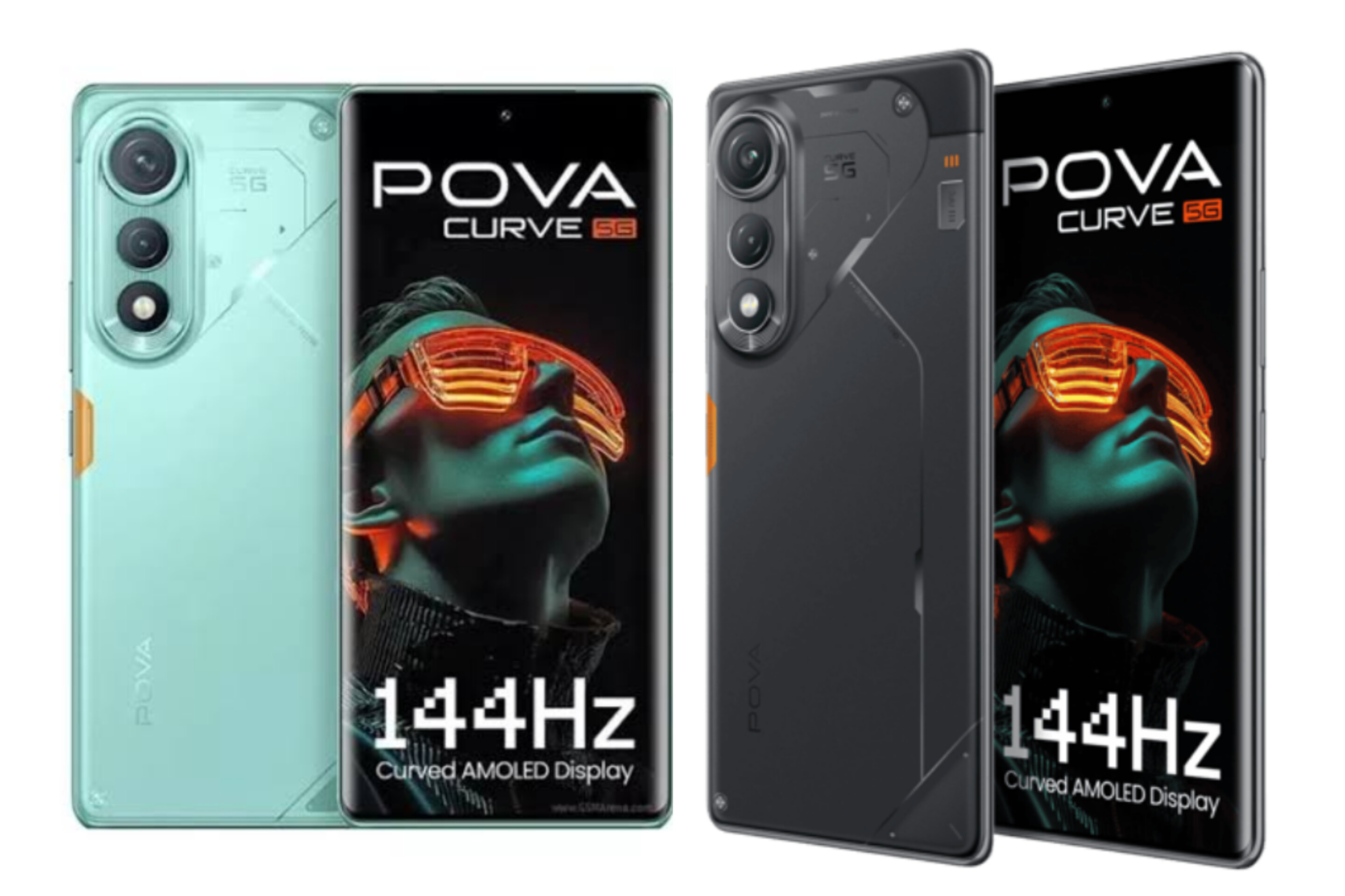 Tecno Pova Curve: Ponsel Terbaru dengan Layar AMOLED dan Refresh Rate 144 Hz