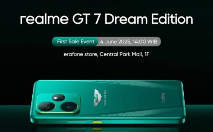 Realme GT 7 Dream Edition, Ponsel Idaman Edisi Spesial Hanya 200 Unit di Indonesia