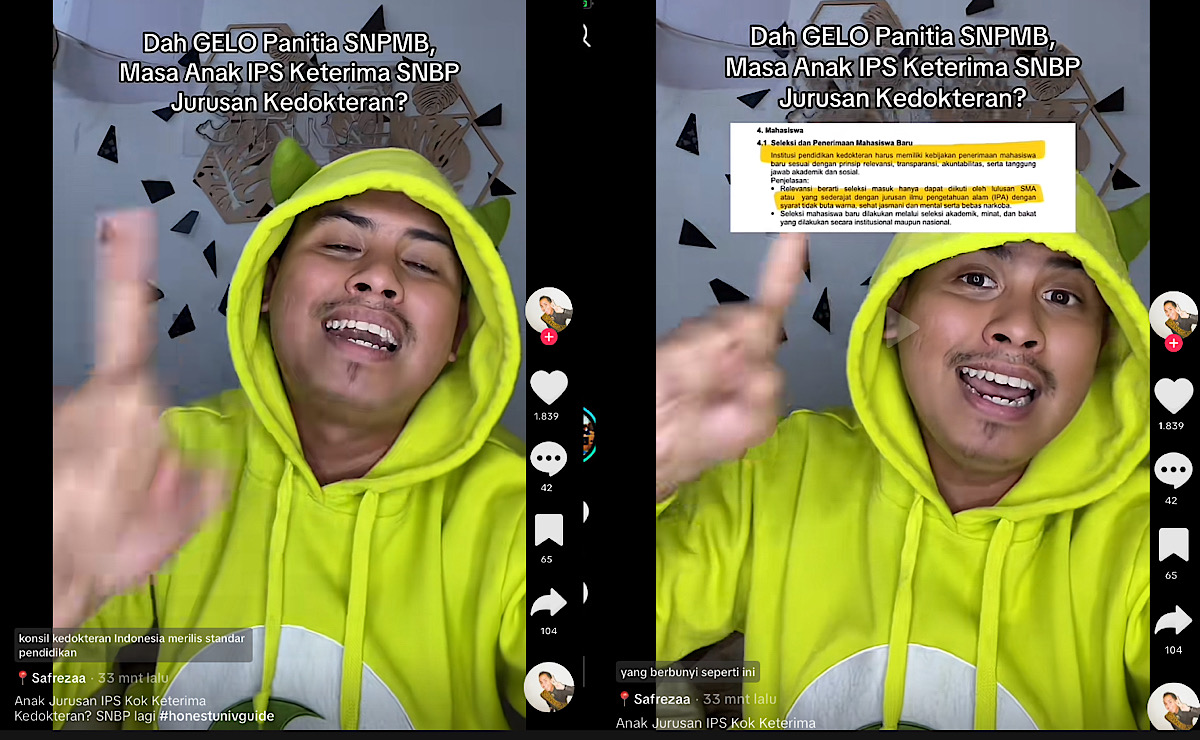 WADUH, Anak IPS Boleh Diterima di Fakultas Kedokteran Ternyata Ada Urusannya Dengan Politik?