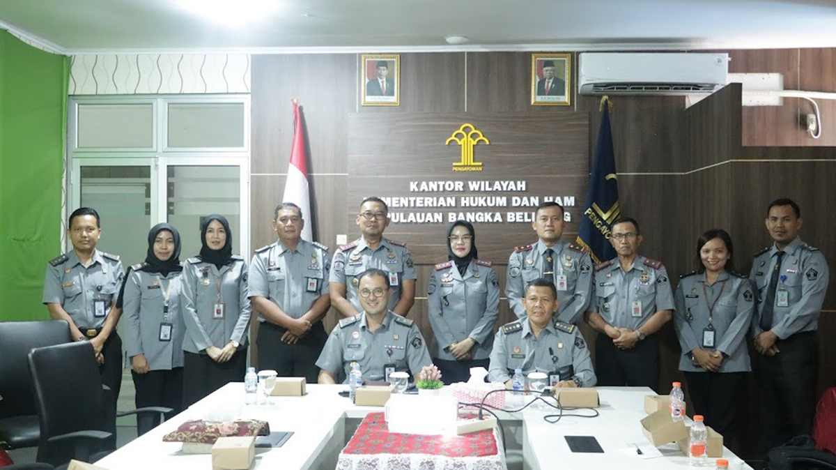 Kemenkumham Babel Gelar Rapat Analisis dan Evaluasi Implementasi Kebijakan Hukum dan HAM