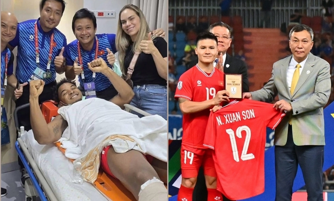 TRAGIS, Kaki Nguyen Xuan Son Patah, Sosok Pemain Naturalisasi Brasil dalam Gelar Juara Vietnam di AFF 2024