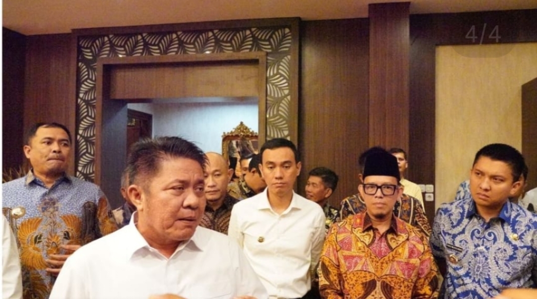 Bupati Ogan Ilir Hadiri Rakor Pertanahan dan Tata Ruang Provinsi Sumsel Bersama Menteri ATR/BPN