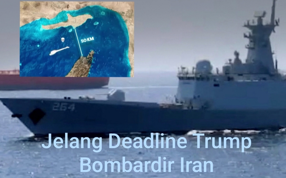 Ngeri! Trump Ultimatum Iran Buka Selat Hormuz atau Infrastruktur Dihancurkan, Iran Bergeming?