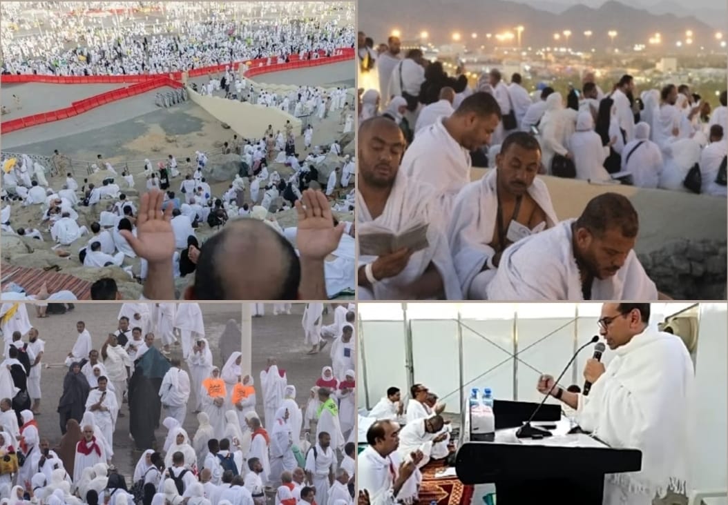 Di Bawah Langit Arafah, Jutaan Jemaah Haji Bermunajat Berderai Air Mata, Berikut Isi Khutbah Wukufnya