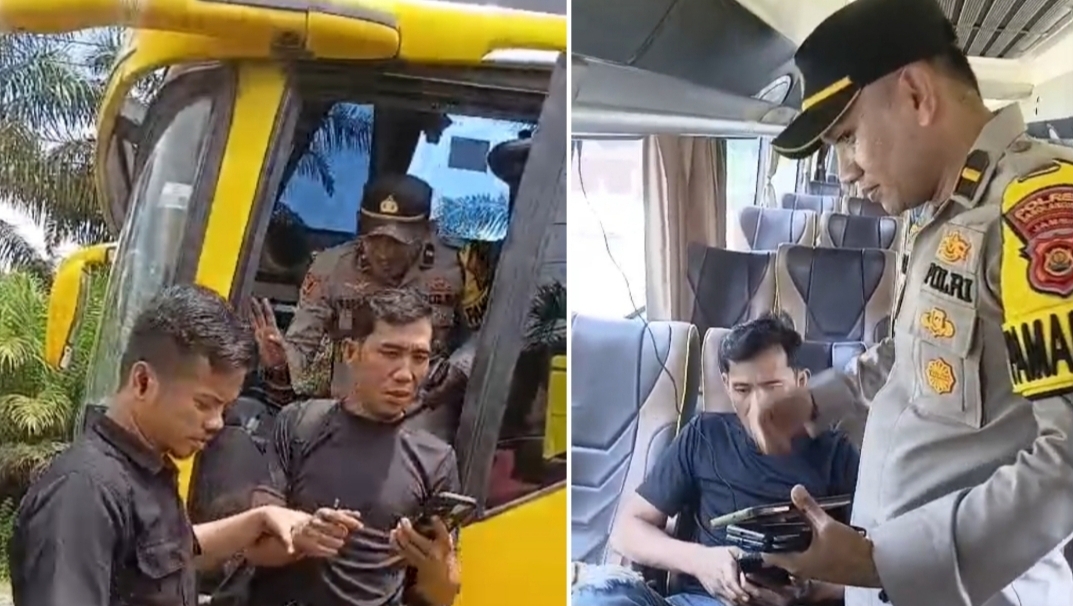 Kabur ke Jambi, Pencuri Aset Kantor Pemkab Empat Lawang Ditangkap di Bus