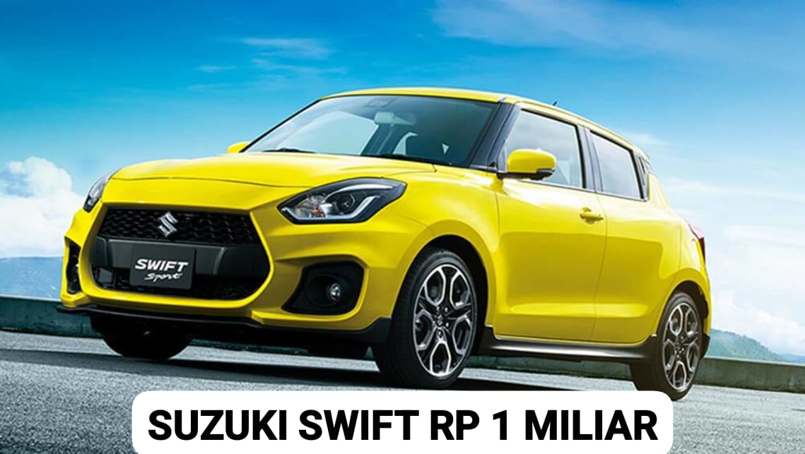 Yuks Kepoin, Ini Dia Penampakan Suzuki Swift Sport Seharga Rp 1,2 Miliar