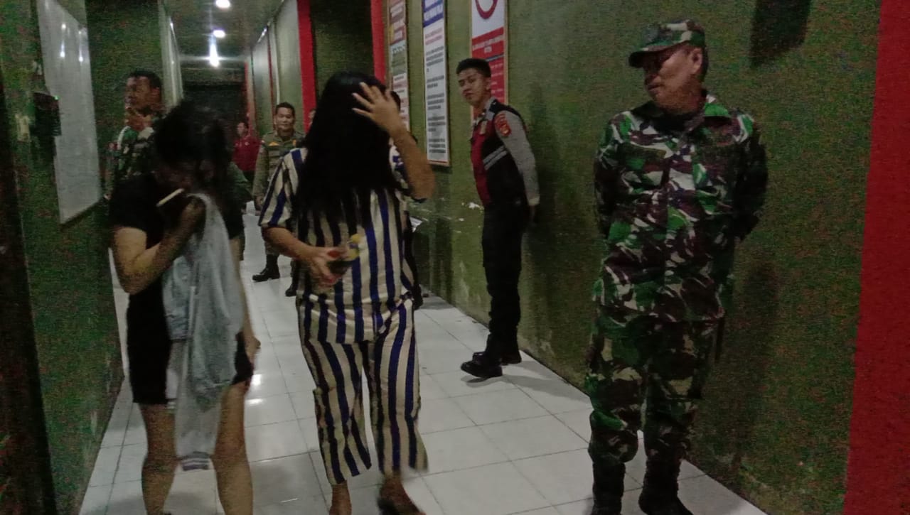 10 Wanita Diduga PSK Diamankan dari Warung Remang-Remang di Banyuasin, Ancam Bunuh Diri