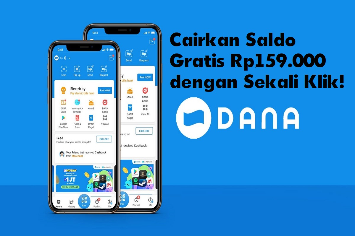  Sikat Link DANA Kaget Siap Klaim, Cairkan Saldo Gratis Hingga Rp159.000 dengan Sekali Klik!