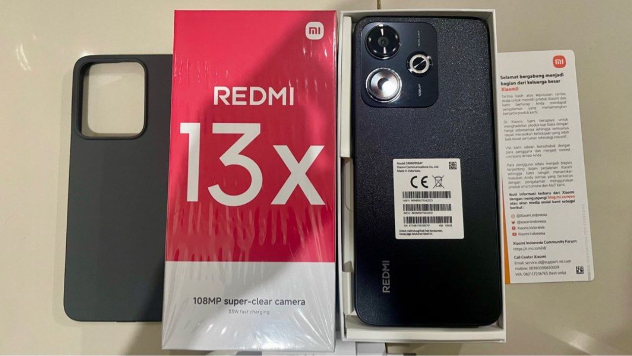 Redmi 13X, HP 1 Jutaan dengan Kamera 108MP! Cocok Buat Konten Kreator Pemula, Ini Spesifikasinya