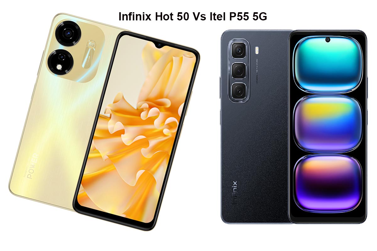 Infinix Hot 50 Vs Itel P55 5G, Ponsel Rp 1 Jutaan Mana yang Lebih Menarik?