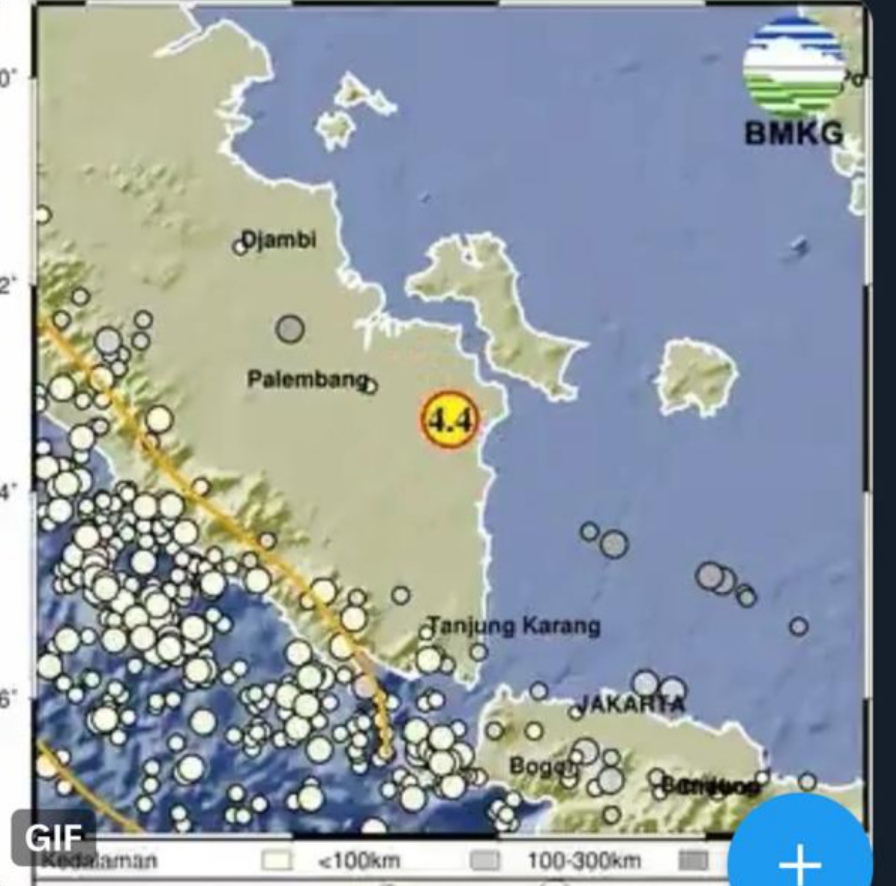 Warga Desa Toman OKI Rasakan Gempa Hitungan Detik