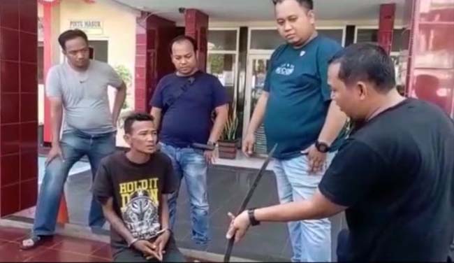 Polisi Ringkus 2 Pelaku Pembacok Sopir Truk di Simpang Macan Lindungan