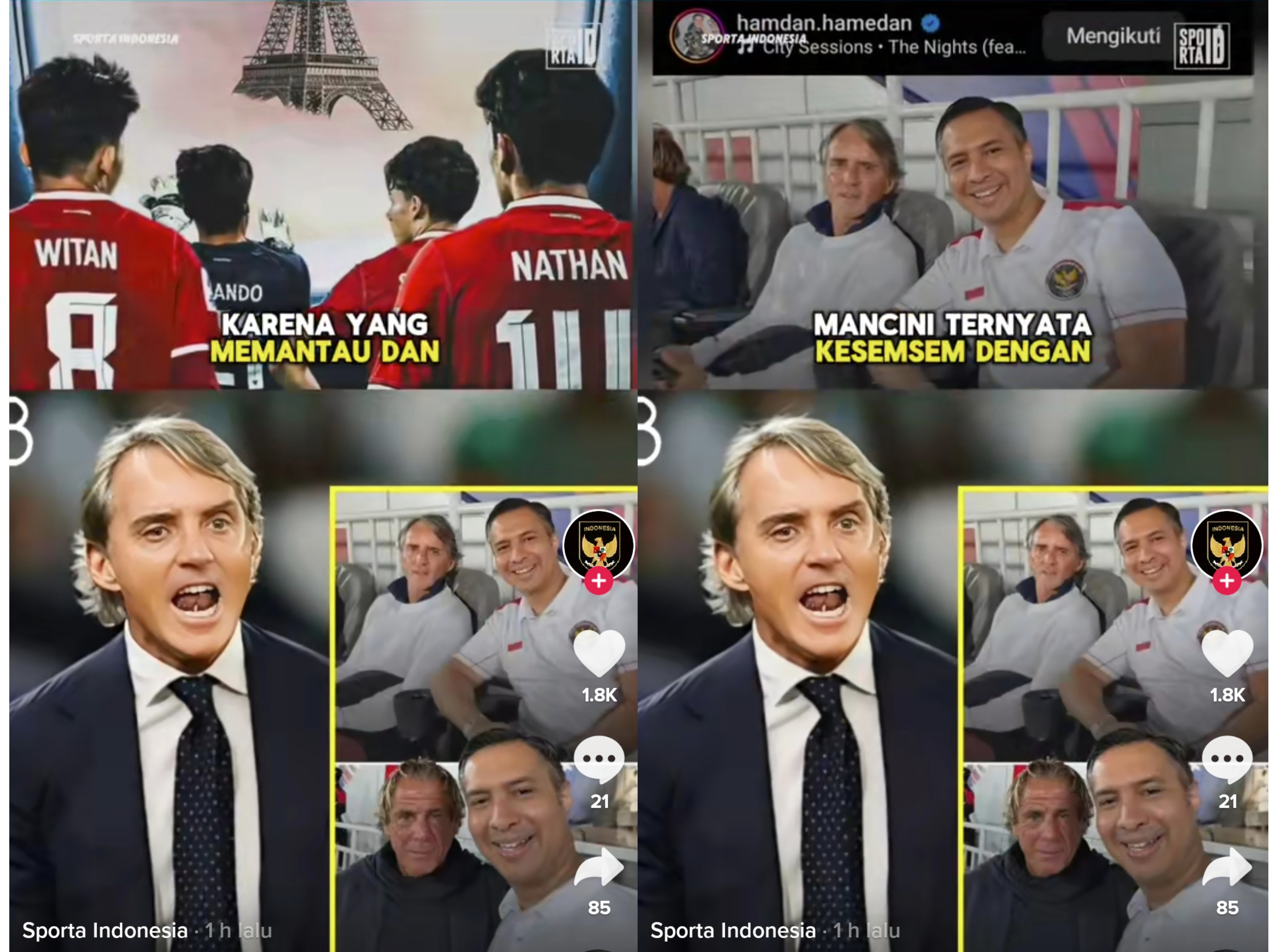 Pemain Timnas Indonesia Muda di Rumorkan Masuk Radar Roberto Mancini, Liga Serie-A Bakal Diisi Marcellino Cs?