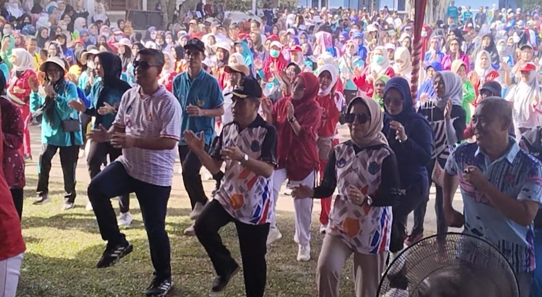 Gudangnya Atlet, Warga Kecamatan Tanjung Batu Ogan Ilir Antusias Hadiri Launching Porcam 2 