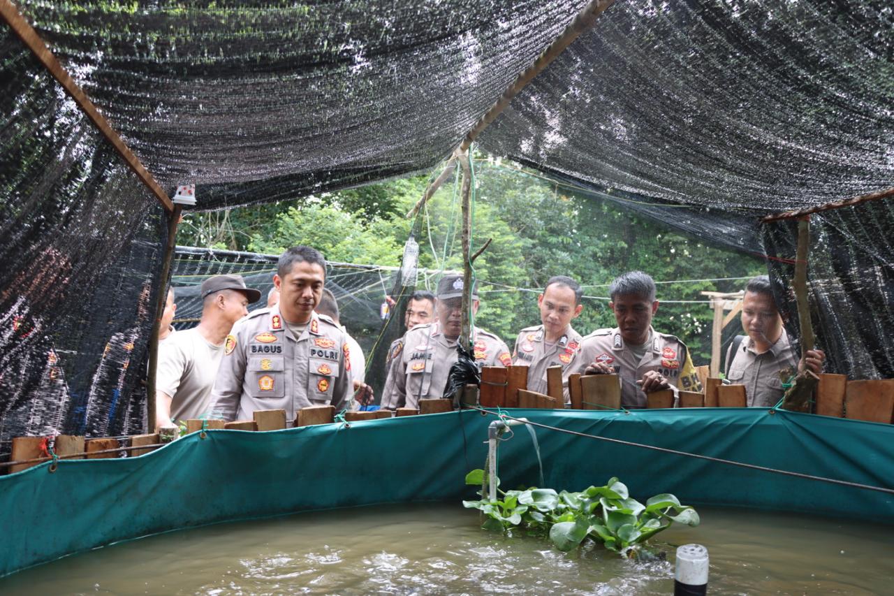 Kapolres Ogan Ilir Pastikan Kesiapan Program Ketahanan Pangan di Wilayah Hukum Polsek Tanjung Batu 