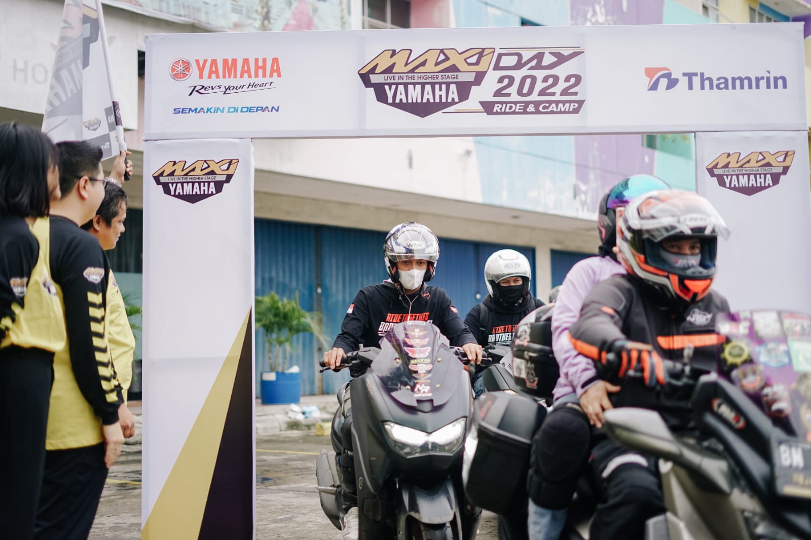 Keseruan Maxi Yamaha Day di Pagaralam Sumsel, Berikan Kesan Tak Terlupakan