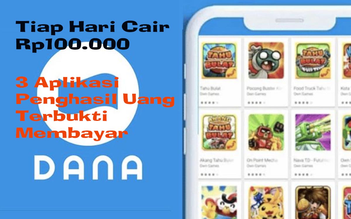 Tiap Hari Cair Rp100.000, Ini Tiga Aplikasi Penghasil Uang yang Terbukti Membayar