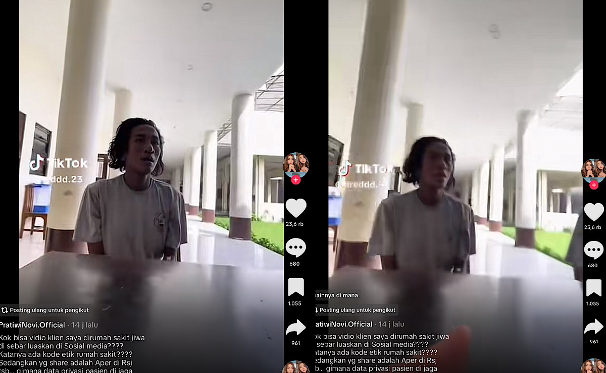Heboh Video Rifin Dendeng Diwawancara Aper RSJ Beredar Luas, Teh Novi Pertanyakan Kode Etik