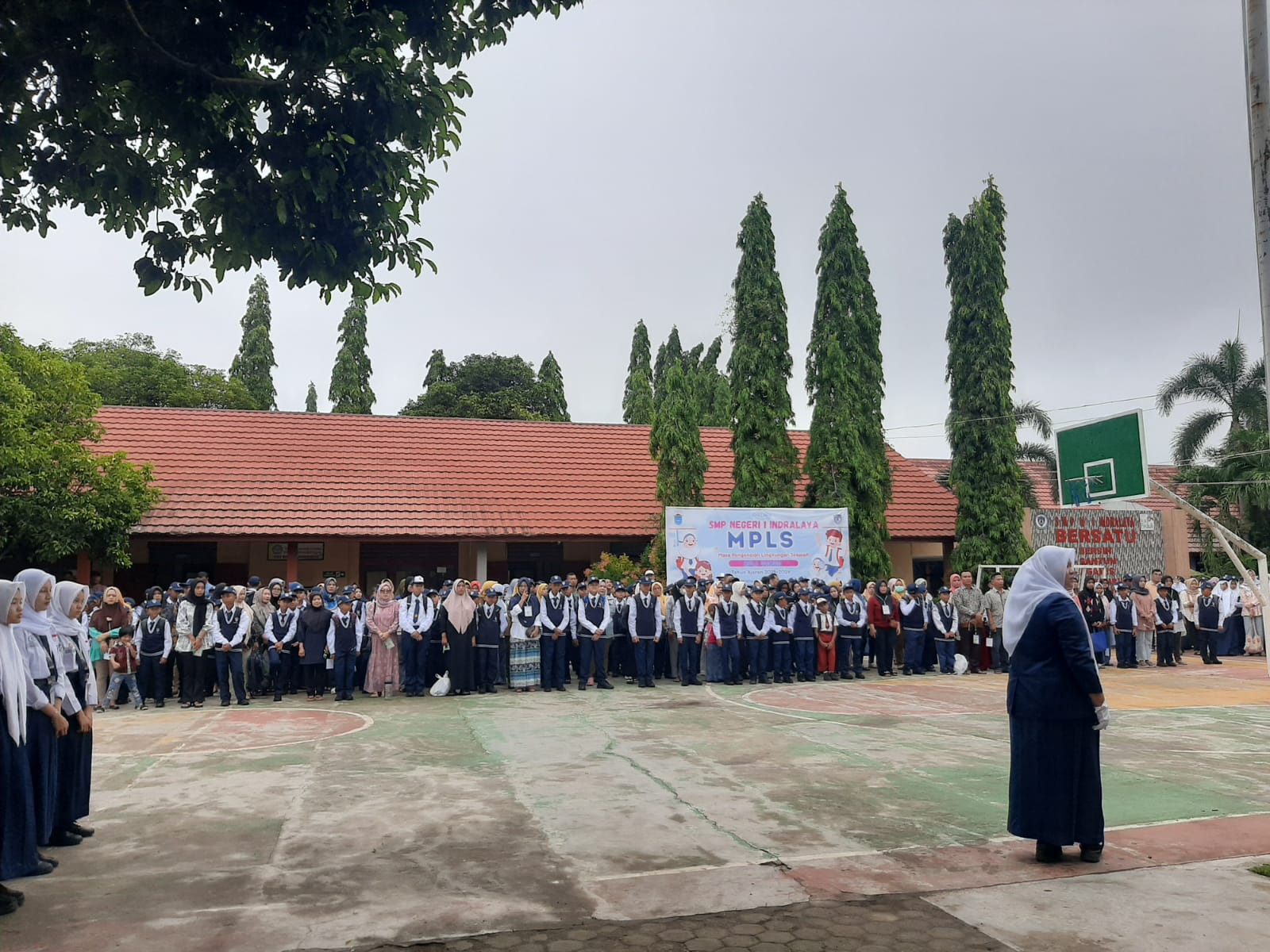 MPLS Ramah Jadi Langkah Awal Pendidikan Bermakna di SMPN 1 Indralaya Ogan Ilir Tahun Ajaran Baru 2025/2026