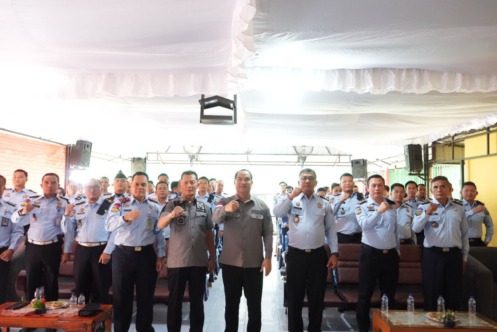 Kakanwil Kemenkumham Sumsel Beri Penguatan Jajaran Lapas Narkotika Muara Beliti