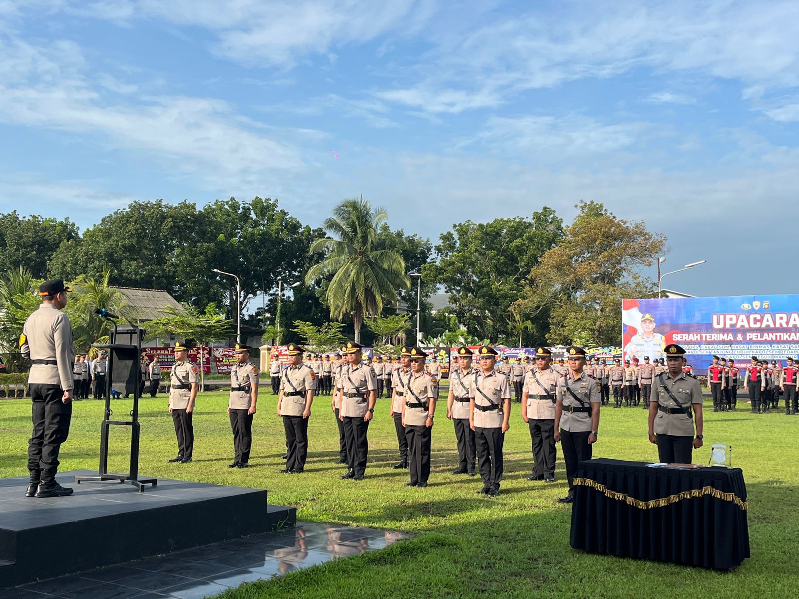 Tiga Kapolsek dan Jabatan Penting Polres OKI Dimutasi