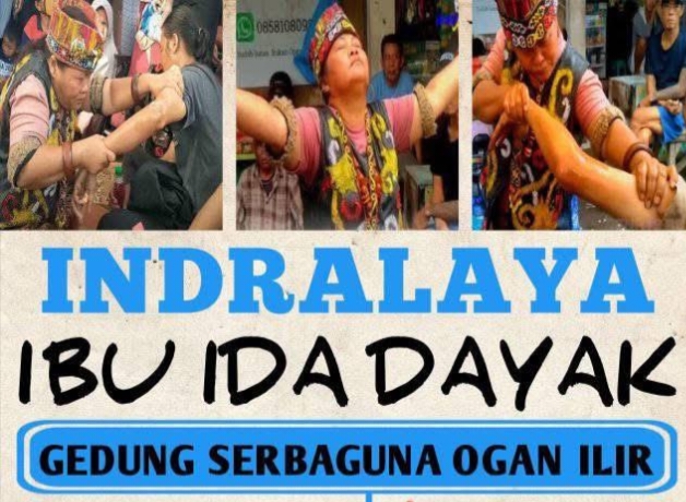 Ida Dayak Bakal Berikan Pengobatan di Indralaya Ogan Ilir pada 28-29 Desember 2024, Benarkah? 