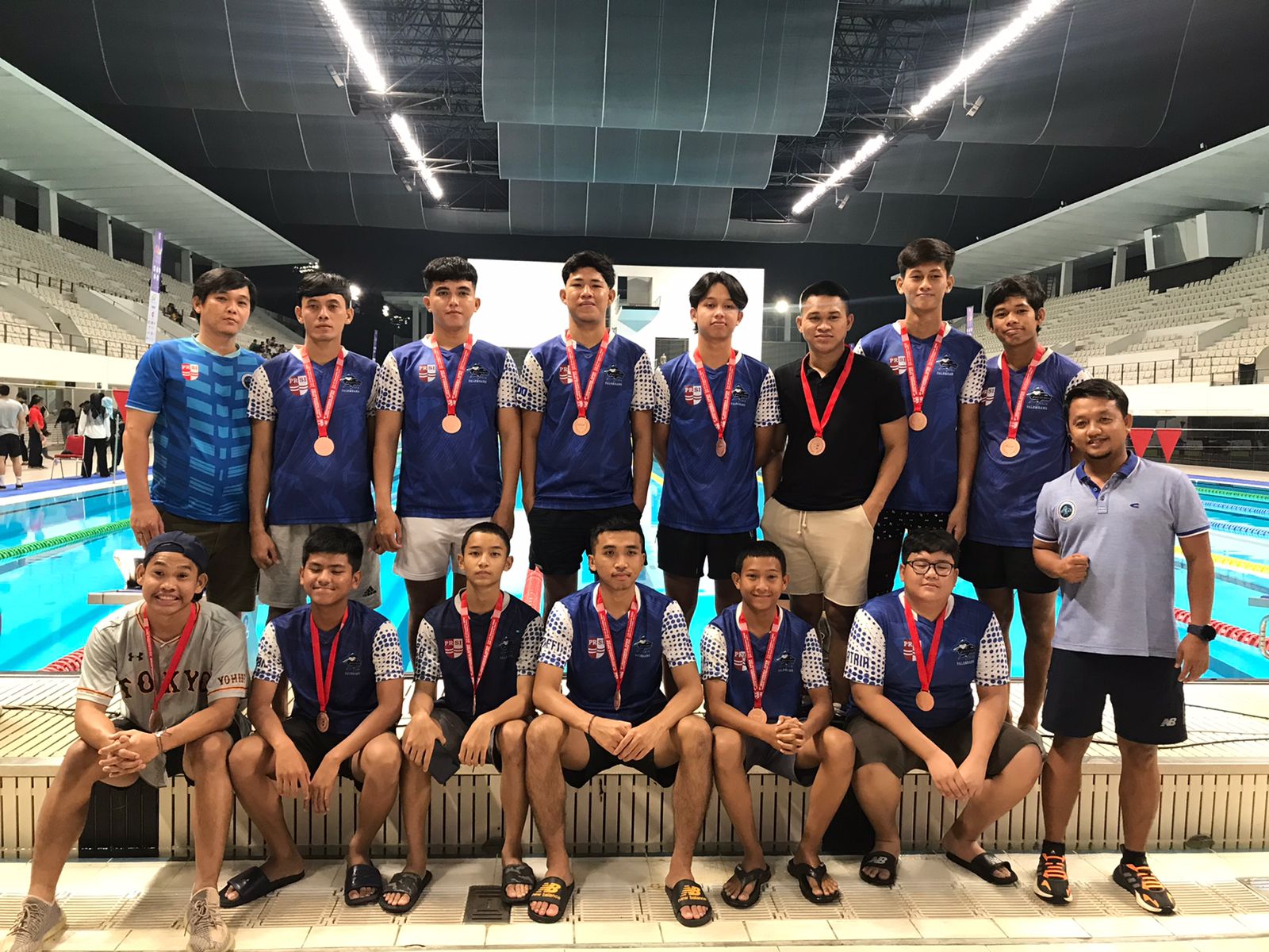 Mahasiswa Universitas Bina Darma Palembang Raih Medali Perunggu pada 4 Tahun Open Aquatic Champinship 2022