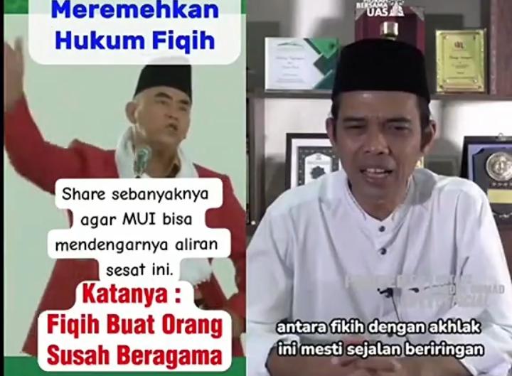 Panji Gumilang Ajarkan Santri Tak Pakai Ilmu Fiqih Karena Bikin Susah Ibadah, Ustaz Abdul Somad Meradang