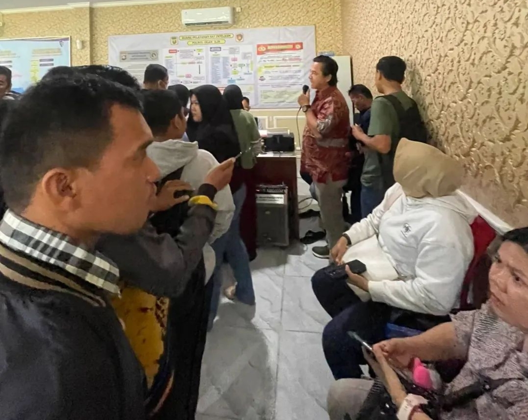 Pelayanan Pembuatan SKCK untuk PPPK Paruh Waktu di Polres Ogan Ilir Sempat Terkendala Listrik Padam