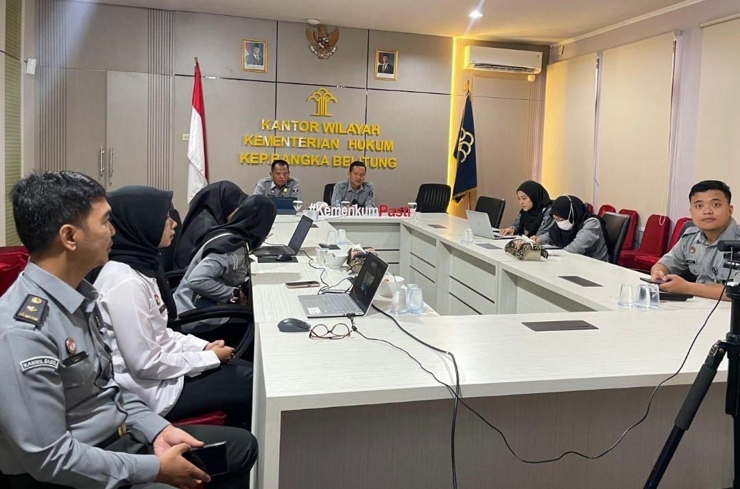 Tiga Raperkada Pangkalpinang Dibahas dalam Forum Harmonisasi Kemenkum Babel