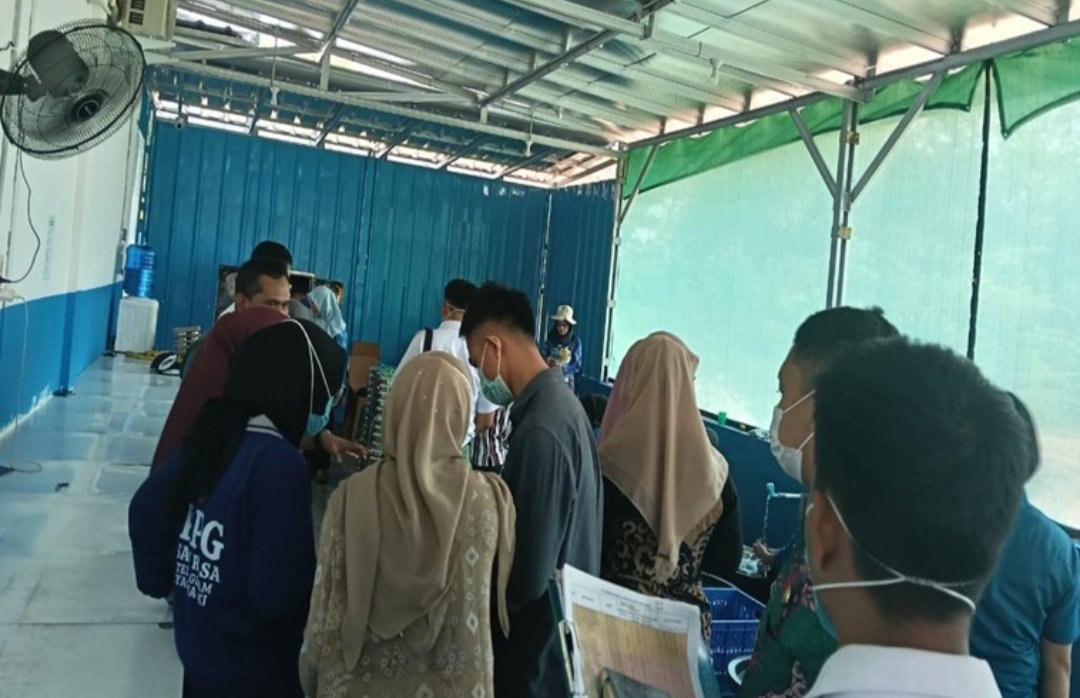 Sat Intelkam Polres OKI Penggalangan Kelompok di SPPG Air Sugihan