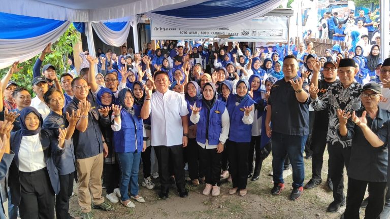 Calon Gubernur Sumsel H. Herman Deru (HD) meresmikan posko KAmi relaWAN (KAWAN) HD