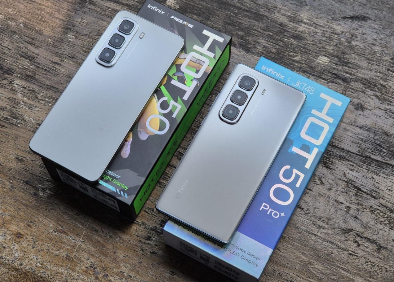 Infinix Hot 50 Pro Disupport Perlindungan Sertifikasi IP54 dengan Desain Ramping Lebih Elegan