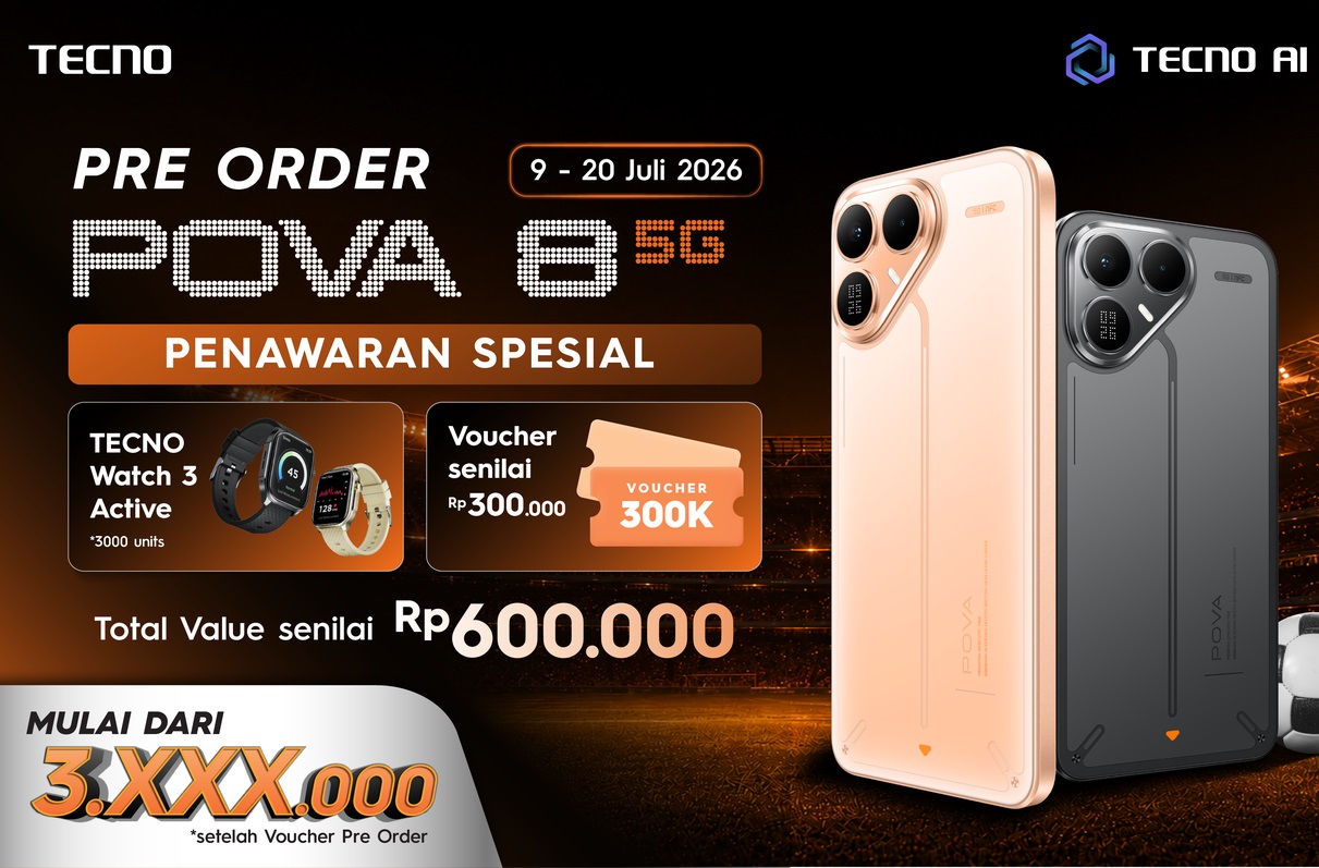 Tecno Pova 8 5G Sudah Resmi: Berikut Harga Ponsel Ini Di Indonesia