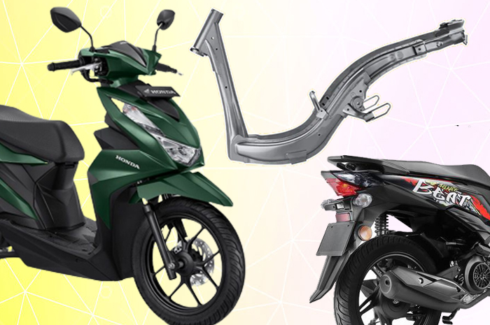 Teknologi Rangka eSAF, Bikin New Honda BeAT 2023 Lincah di Segala Kondisi Jalan